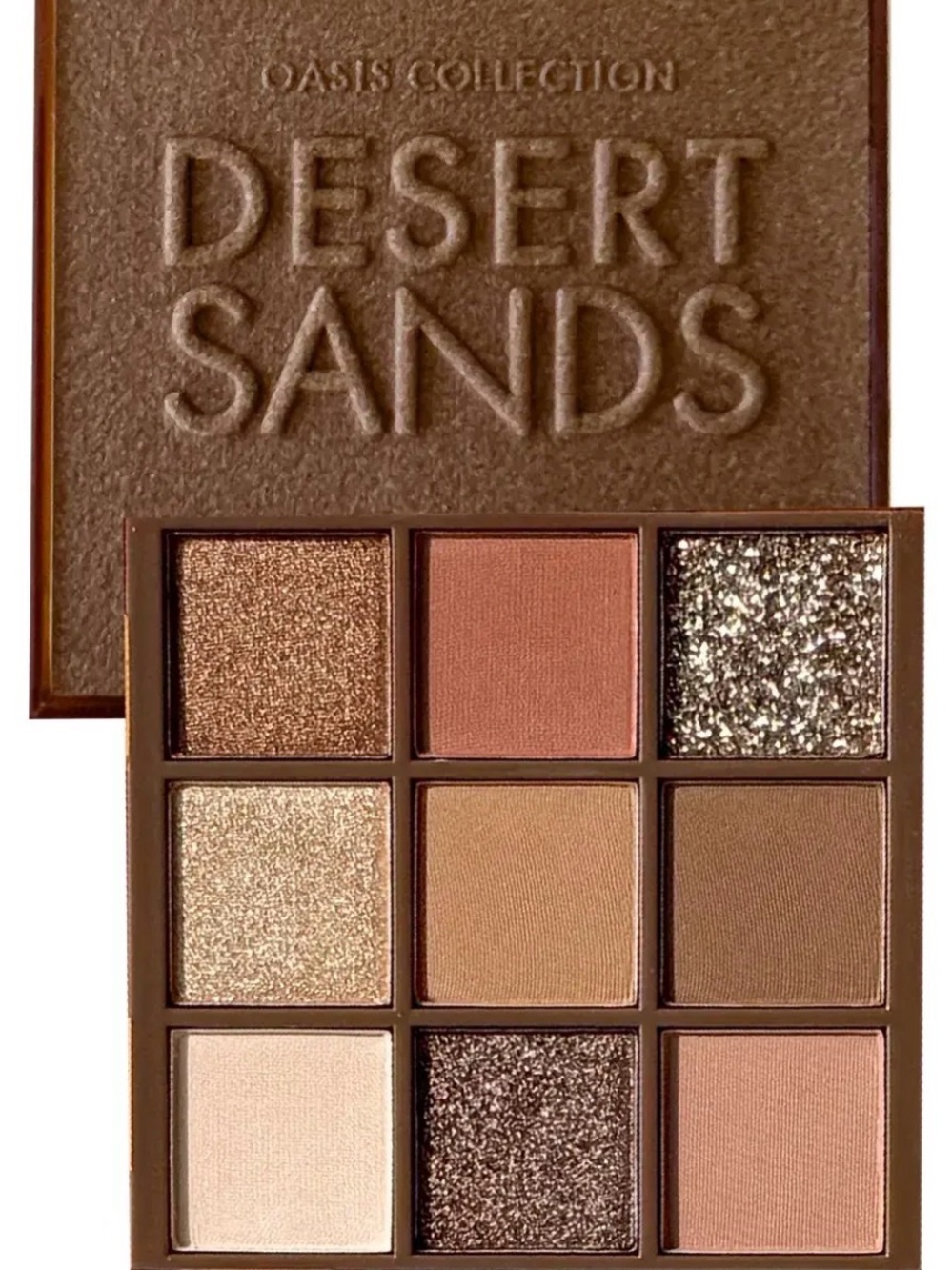 Farmasi Desert Sands Eyeshadow Palette — Gold, Bronze, Brown & Peach Shades